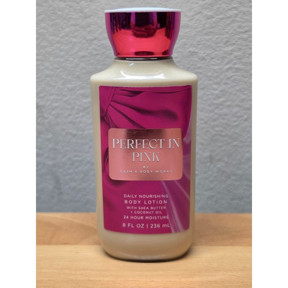 Bath & Body Works Perfect In Pink Daily Nourishing Body Lotion 8 fl oz NEW